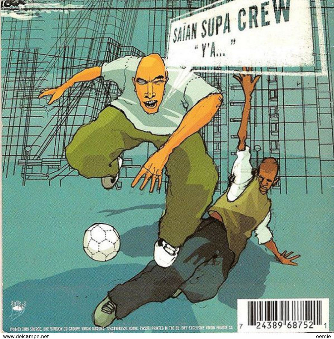 SAIAN  SUPA CREW     2 TITRES  CD SINGLE   COLLECTION - Rap En Hip Hop