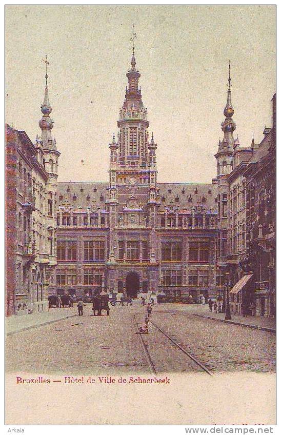 SCHAERBEEK = Hôtel De Ville - Couleur  (S.24  N° 110) Vierge - Schaarbeek - Schaerbeek