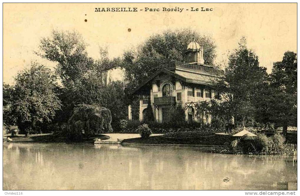 13 MARSEILLE Le Parc Borély Le Lac  Beau Plan - Parcs Et Jardins