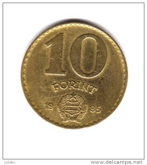 10 Forint 1985 - Hungría