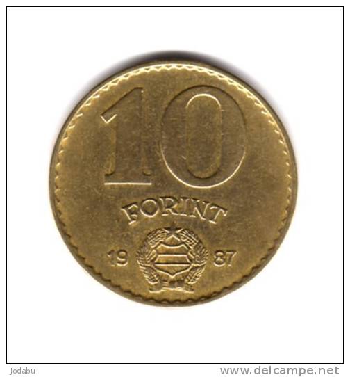 10 Forint 1987 - Hongarije