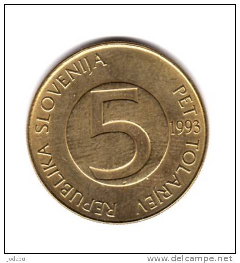 5 Tolariev 1993 Slovénie - Slovenië