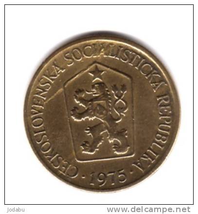 1  Kr Tchecoslovaquie 1975 - Tchécoslovaquie