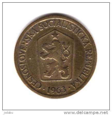 1  Kr Tchecoslovaquie 1963 - Checoslovaquia