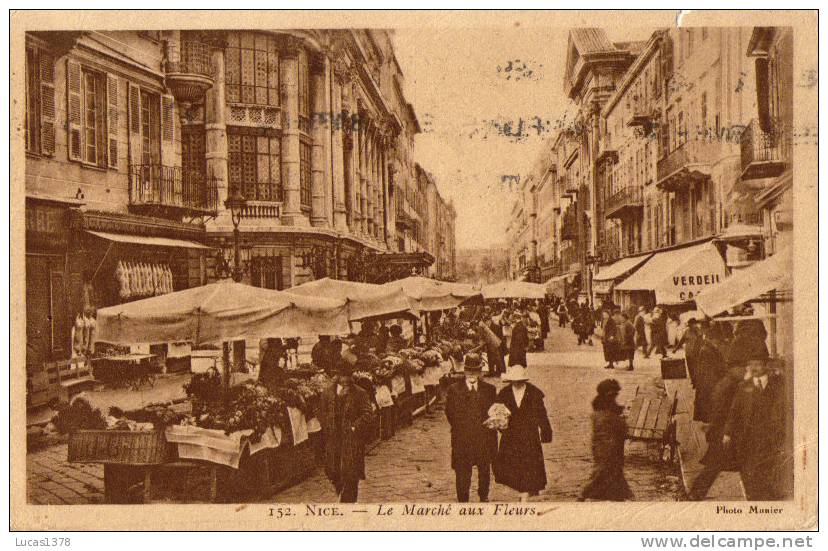 06 / NICE / LE MARCHE AUX FLEURS / EDIT MUNIER 152 - Marchés, Fêtes