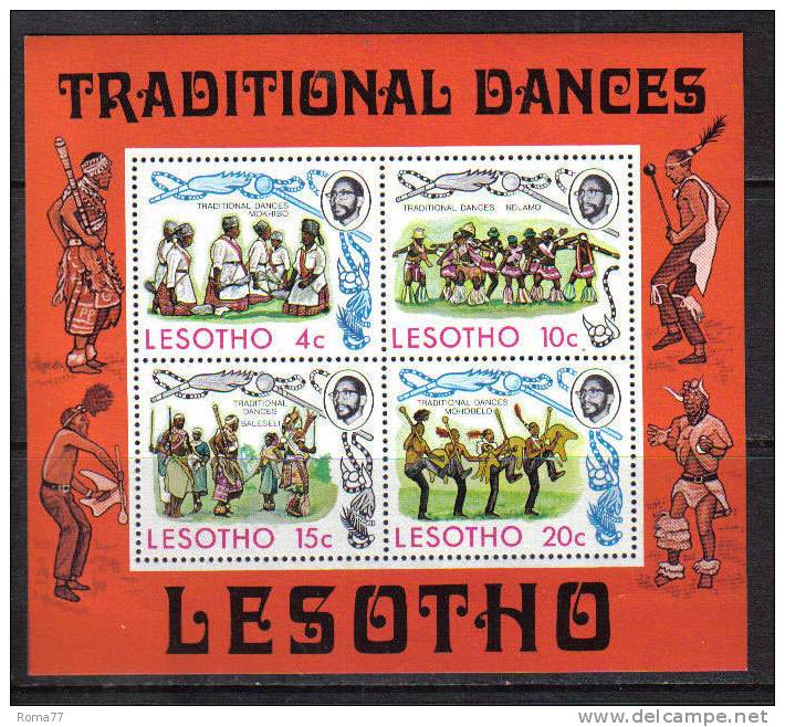 PD271 - LESOTHO - Danze Tradizionali  *** - Lesotho (1966-...)