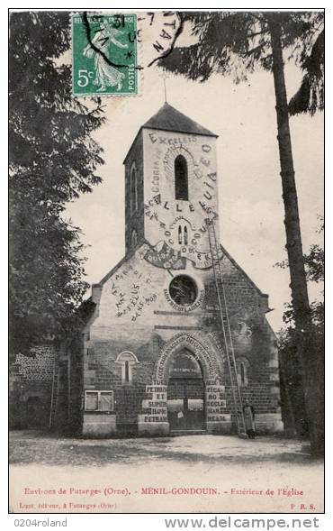 Ménil Gondouin - Extérieur De L'Eglise - Putanges