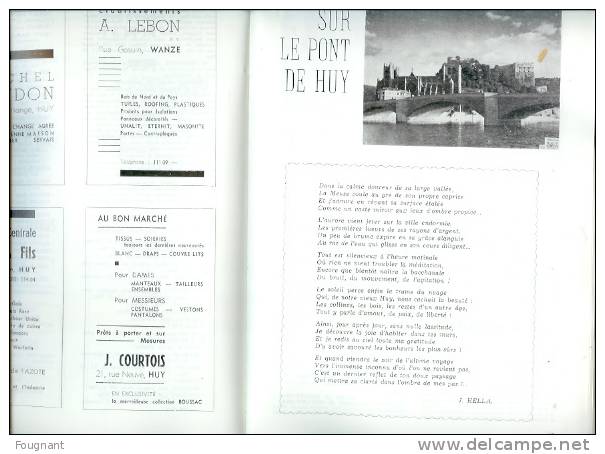 BELGIQUE : HUY(Liège):1966:Miroir De HUY.Organe Du S.I. Et De Tourisme.76 PagesNPhotos-Réclames.Eta T Moyen. - Storia