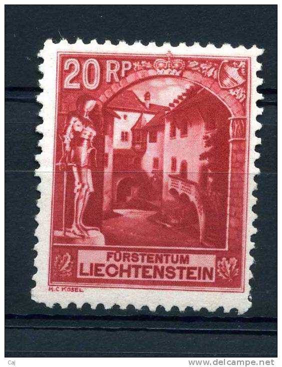 Liechtenstein  :  Yv  97  * - Unused Stamps
