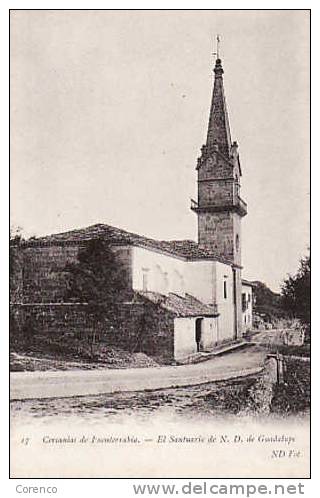 ESP   FUENTERRABIA  NOTRE DAME DE GUADALUPE   Dos Non Séparé Avant 1904non écrite - Autres & Non Classés