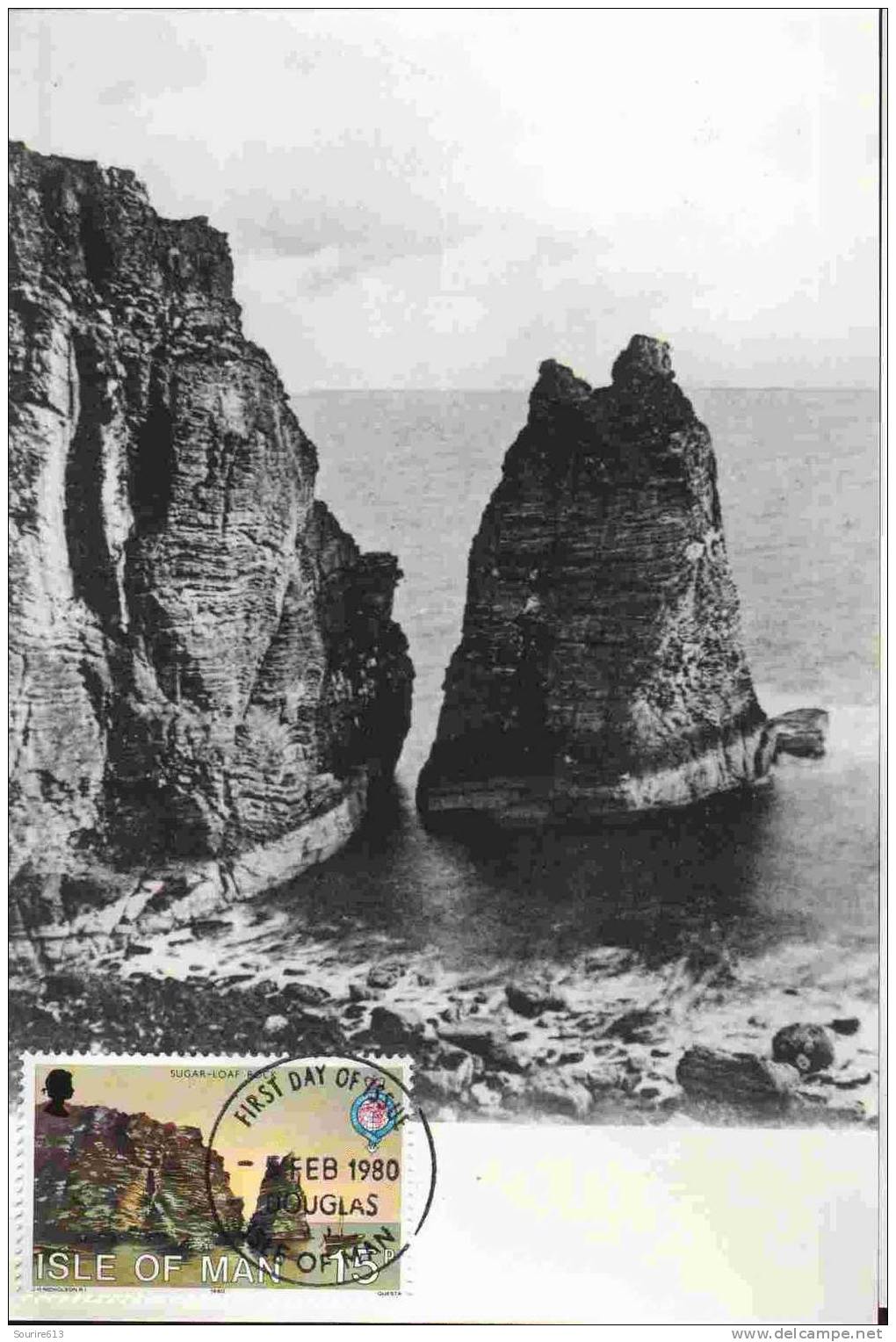CPJ Isle Of Man 1979 Géologie Pain De Sucre - Iles