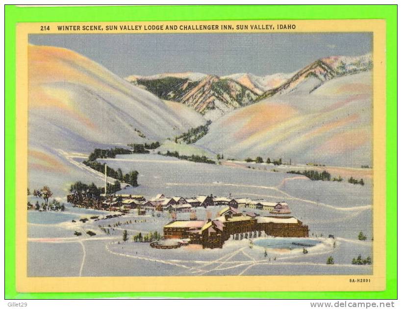 SUN VALLEY, ID - SUN VALLEY LODGE & CHALLENGER INN - - Sonstige & Ohne Zuordnung