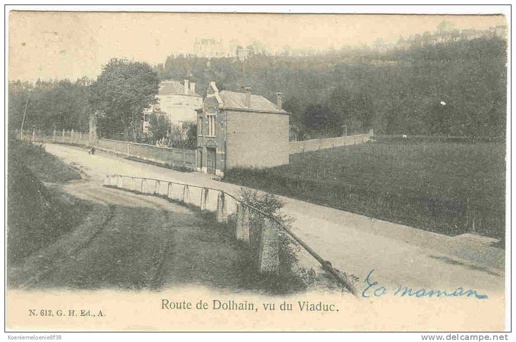 DOLHAIN - ROUTE DE   VU DU VIADUC - Limbourg