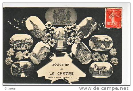 LA CHATRE SOUVENIR DE  CARTE MULTIVUES - La Chatre