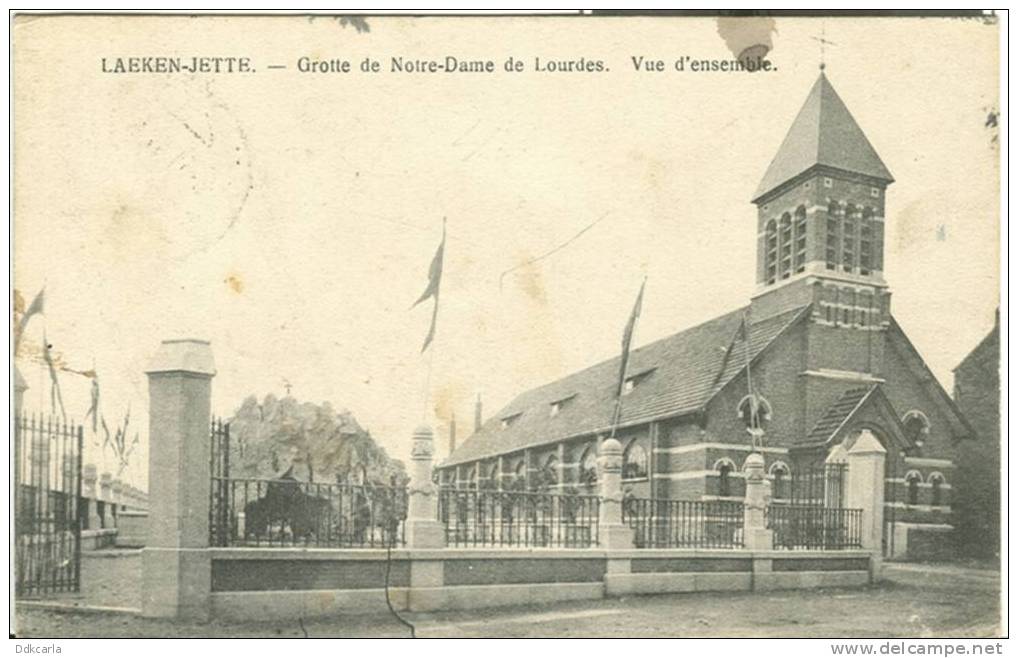 Laeken-Jette - Grotte De Notre-Dame De Lourdes - Vue D'ensemble - Jette