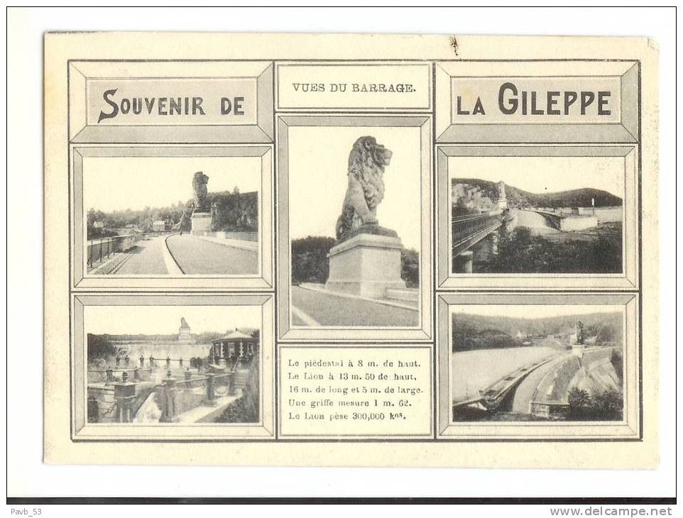 Baelen : Un Souvenir De La Gileppe - Gileppe (Stuwdam)