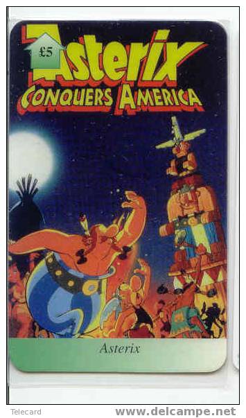 Carte Prépayée USA ASTERIX Film Cinema Kino Movie - Comics