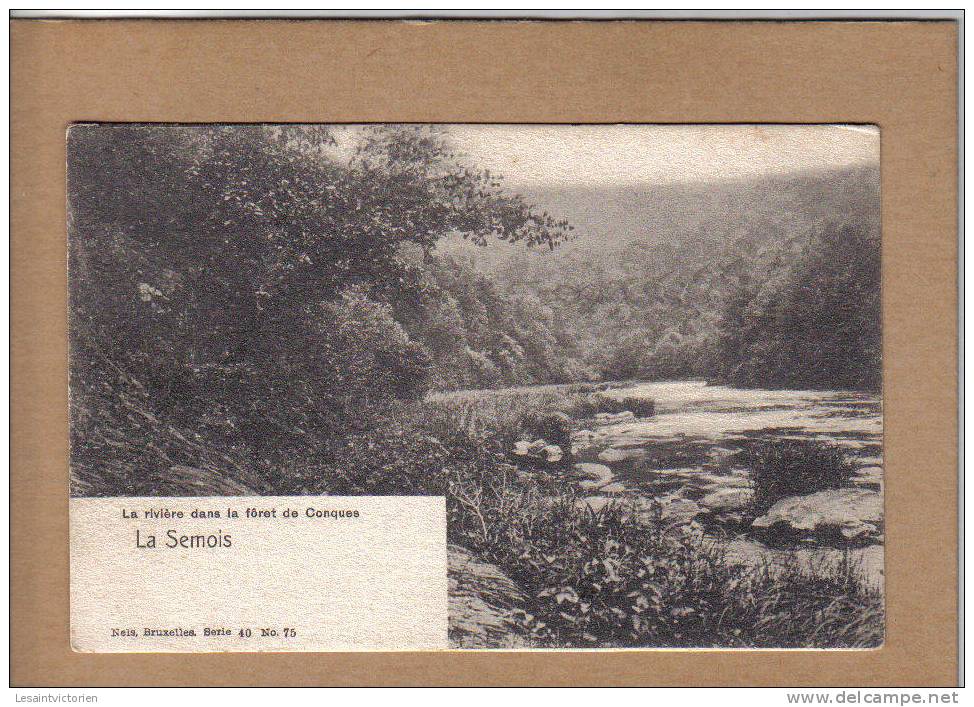 HERBEUMONT SEMOIS FORET DE CONQUES  NELS SERIE 40 N°75 - Herbeumont