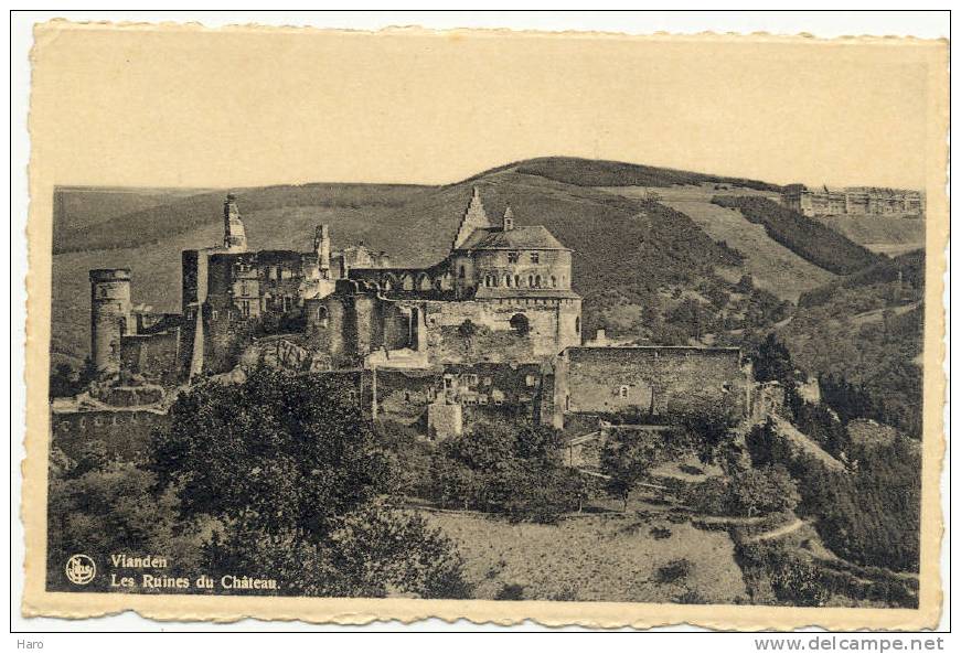 VIANDEN - Les Ruines Du Château  (835) - Vianden
