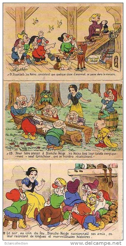 ILLUSTRATEUR ENFANTS...WALT DISNEY ..3 CP - Sonstige & Ohne Zuordnung