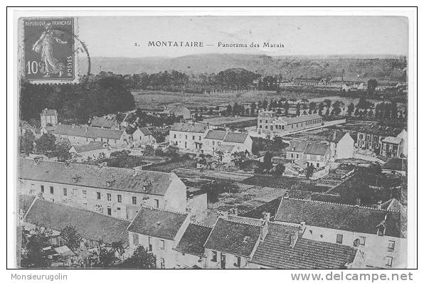 60 )FL) MONTATAIRE, Panorama Des Marais, Le Deley édit - Montataire