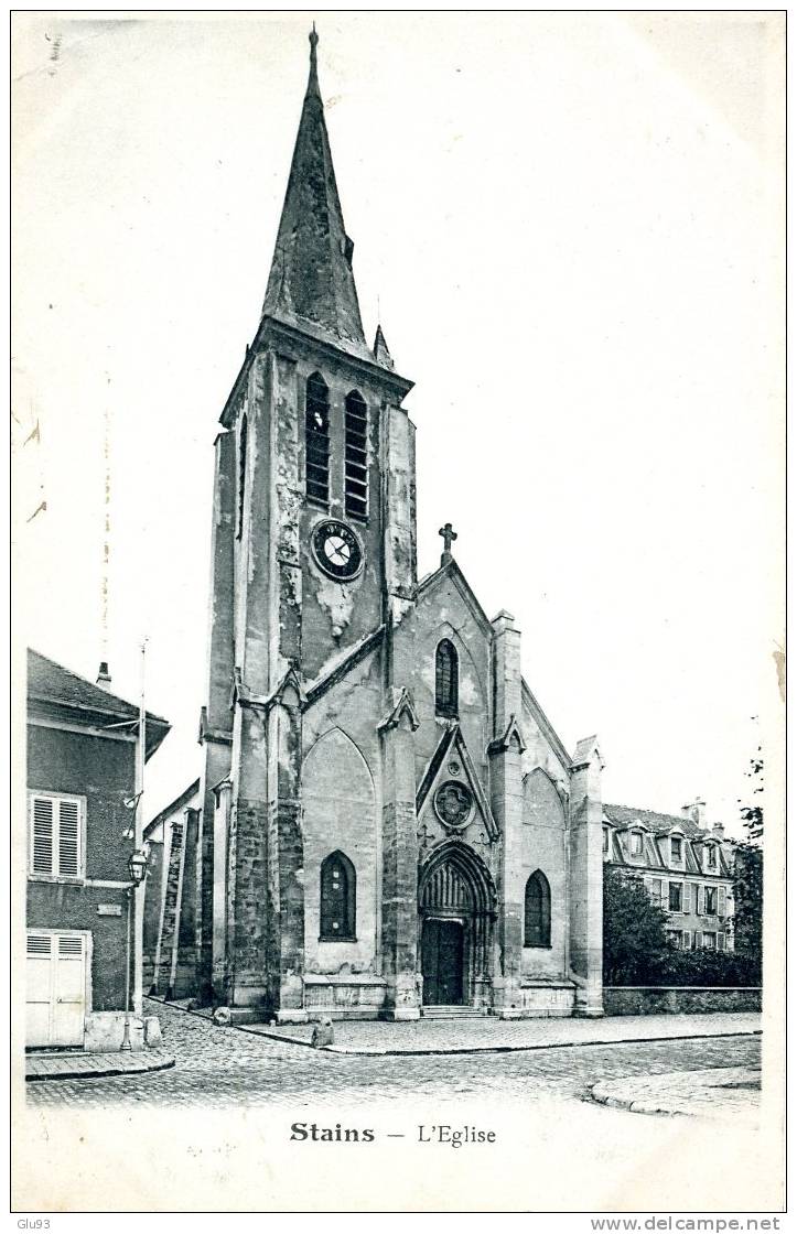 CPA - Stains (93) - L'église - Stains