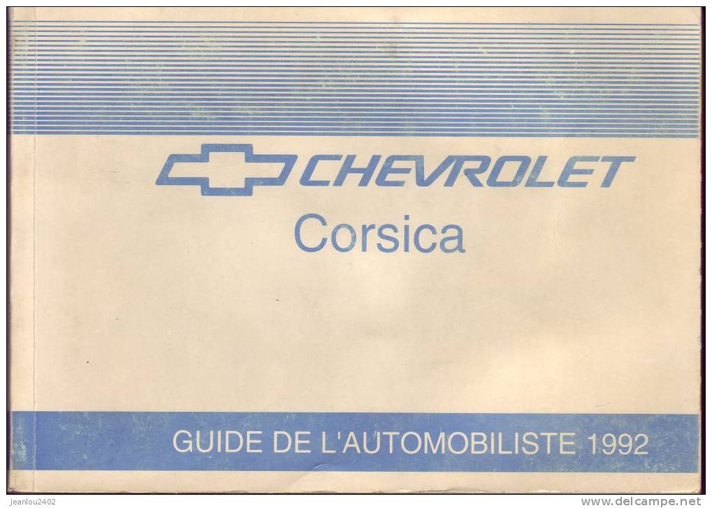 MANUEL CHEVROLET CORSICA - Auto