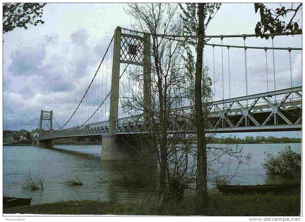 CPSM. ANCENIS. LE PONT.DATEE 1987 - Ancenis