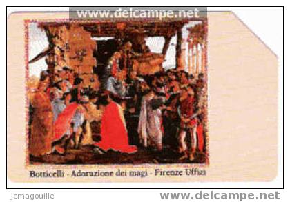 TELECARTE ITALIE 31.12.1992 BOTTICELLI  LIRE 5000 * - Collezioni