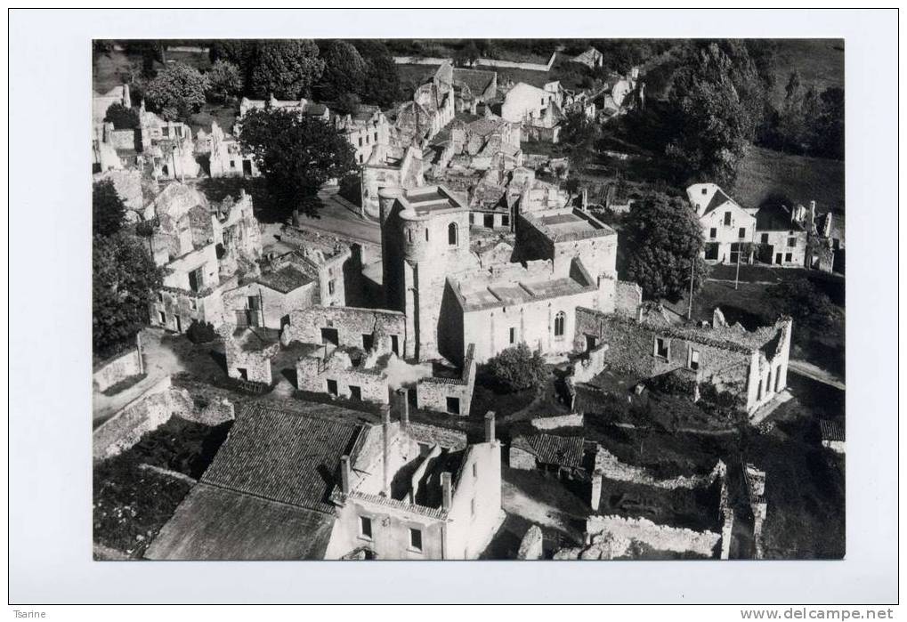 87 - Carte Photo De L'église D´oradour Sur Glane - Oradour Sur Glane