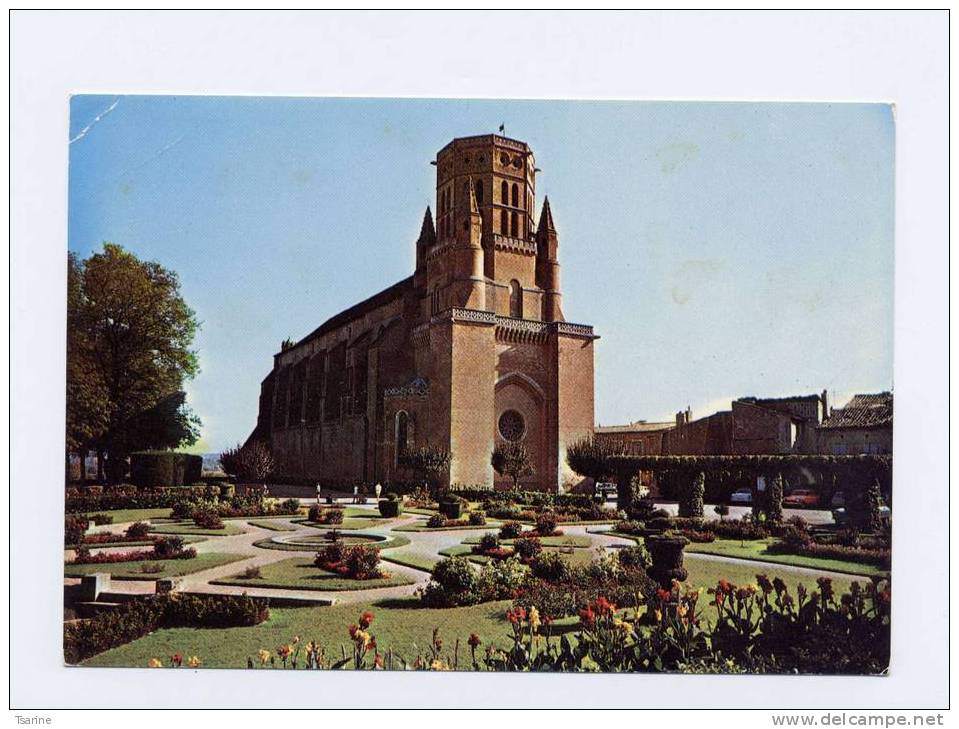 81 - Lot De 2 Cartes : Cathédrale De Lavaur + Jardins De L'évéché - Lavaur