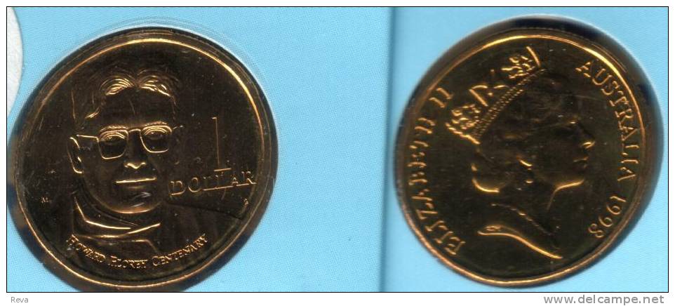 AUSTRALIA $1 HOWARD FLOREY PENICILLIN 1998 "M"  ONE YEAR TYPE UNC  SCARCE NOT RELEASED READ DESCRIPTION CAREFULLY !!! - Other & Unclassified