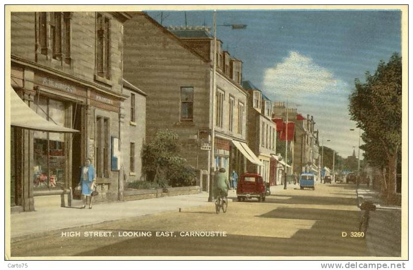 UNITED KINGDOM - SCOTLAND - Carnoustie - High Street - Angus