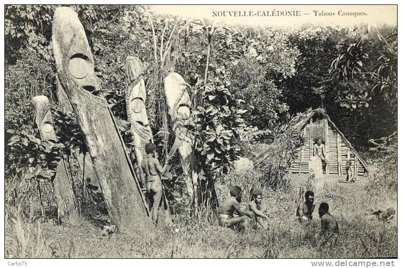 NOUVELLE-CALEDONIE - Tabous Canaques - Nu Hommes - New Caledonia