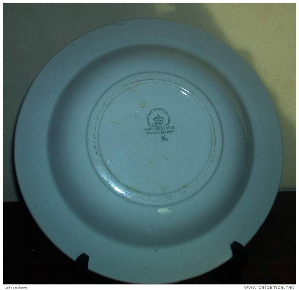 Nimy - Assiette - Bord - Dish - AS 1828 - Nimy (BEL)