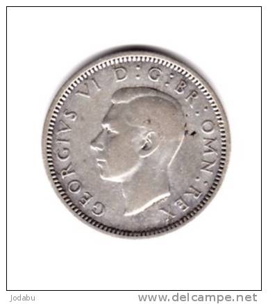 6  Pence  1943  Grande Bretagne - Autres & Non Classés