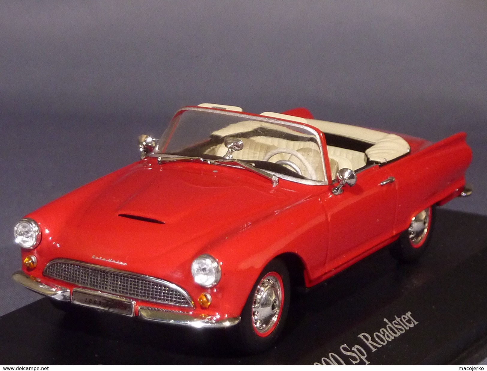 Minichamps 400011030, Auto Union 1000 Sp Roadster 1958 - Minichamps