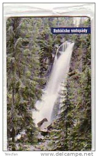 SLOVENIE CHUTES D´EAU WATERFALLS 2 MINT NEUVE SOUS BLISTER 50U RARE - Slovakia