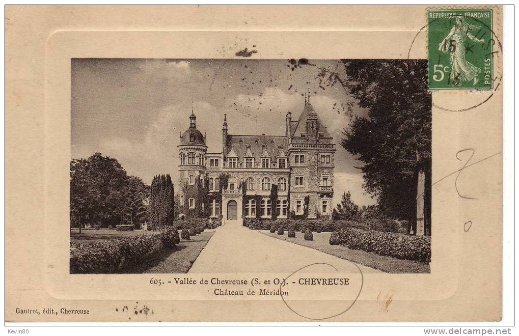 78 CHEVREUSE Château De Méridon - Chevreuse