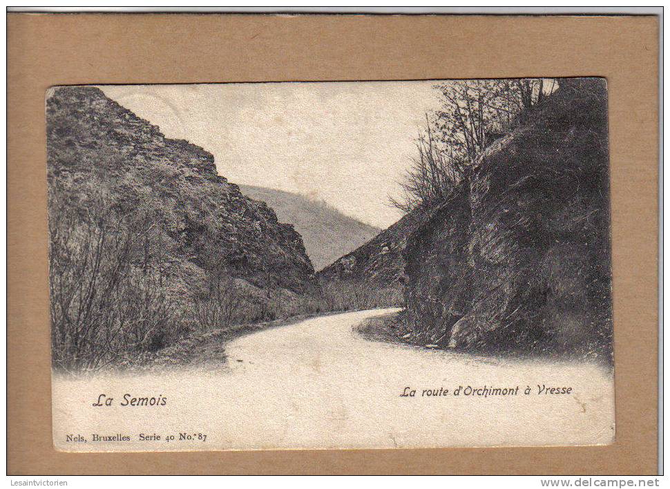 ORCHIMONT VRESSE NELS SERIE 40 N° 87 - Vresse-sur-Semois