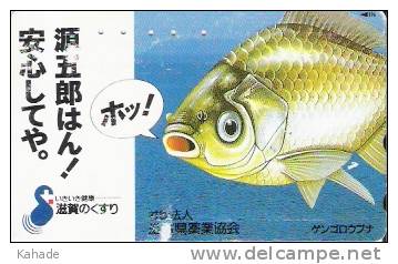 Japan  Phonecard Fische    Poisson - Peces