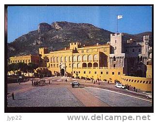 Jolie CP Principauté De Monaco La Place Et Le Palais Princier - Palais Princier