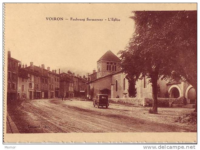 VOIRON Faubourg Sermorens L'Eglise - Voiron