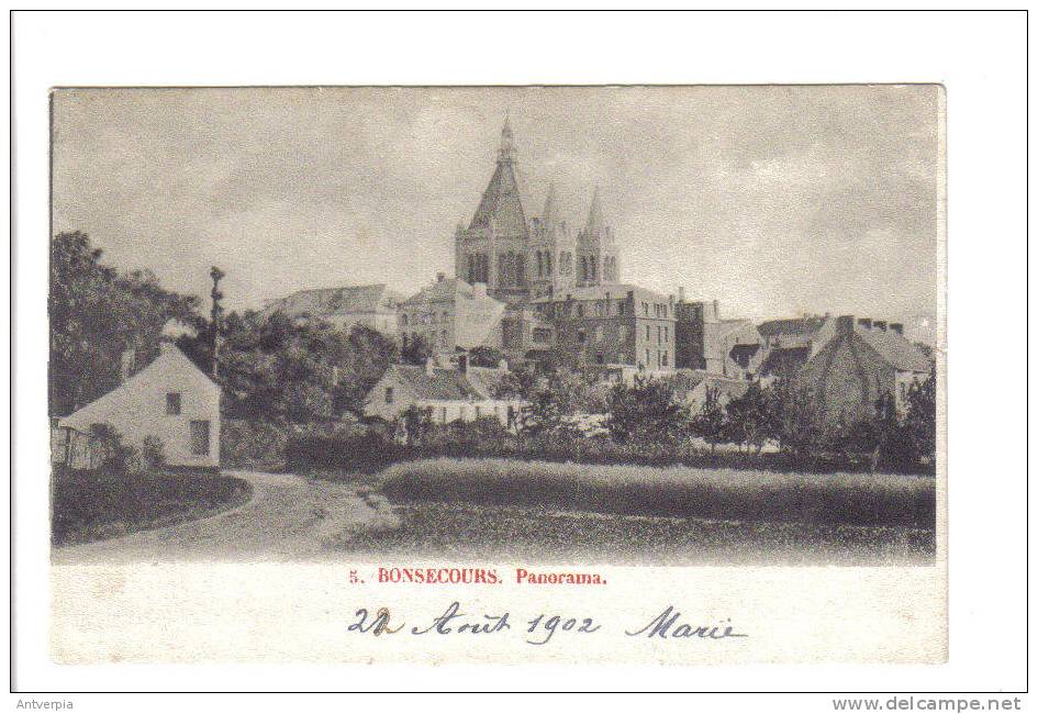 BONSECOURS Panorama 1902 - Péruwelz
