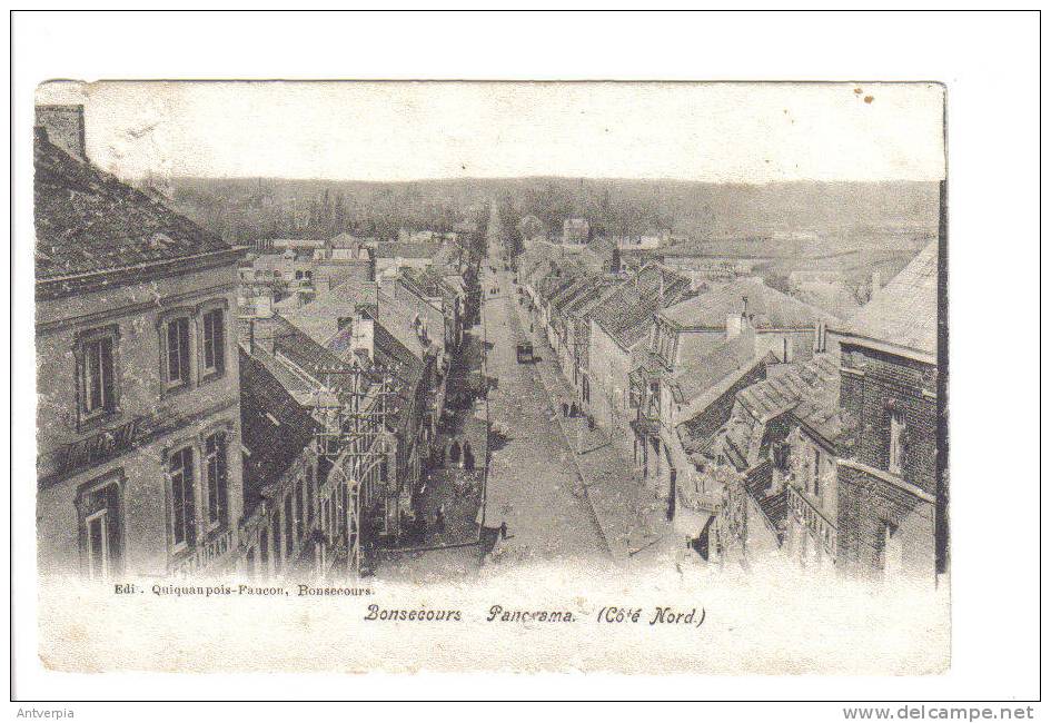 BONSECOURS Panorama  1904 Edit. Quiquanpois - Péruwelz
