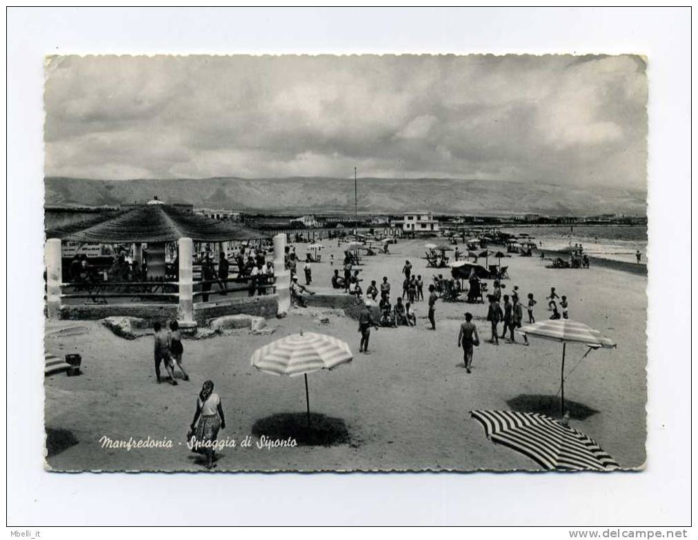 Manfredonia Spiaggia Di Siponto 1954 - Manfredonia