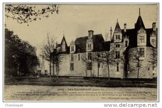 Chateaubriant - Aile Méridionale Du Château De La Renaissance  - 1422 - Châteaubriant