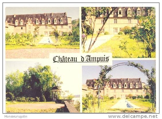 69 )FL) CONDRIEU, Chateau D'Arenc / AMPUIS, CPM SNBB Edit - Condrieu