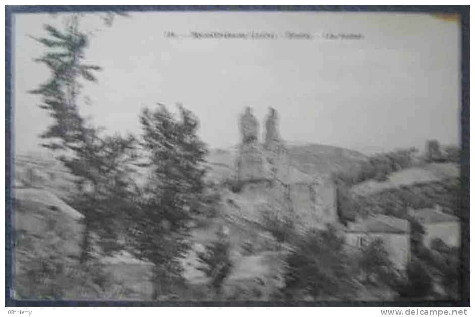 CPA 42-MONTBRISON-ECOTAY-LES RUINES- - Montbrison