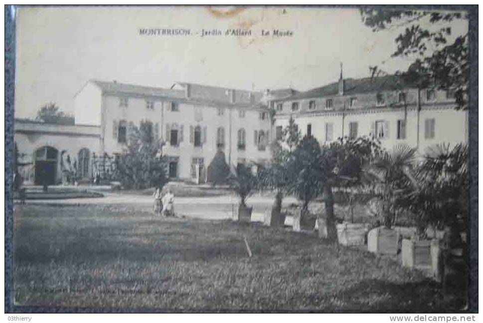 CPA 42-MONTBRISON-JARDIN D´ALLARD-LE MUSEE- - Montbrison